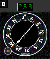 RMI Outbound - at desired bearing