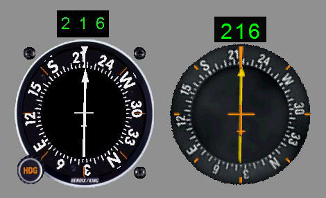 RMI, 216 deg hdg to LOM