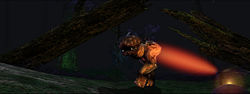 A Rammer shown in the cutscene